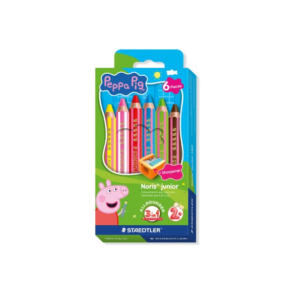 STAEDTLER Farbstifte Noris Peppa Pig 140C6L1 assortiert 6 St&uuml;ck