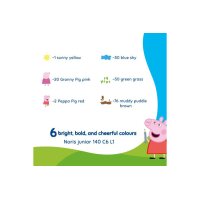 STAEDTLER Farbstifte Noris Peppa Pig 140C6L1 assortiert 6...