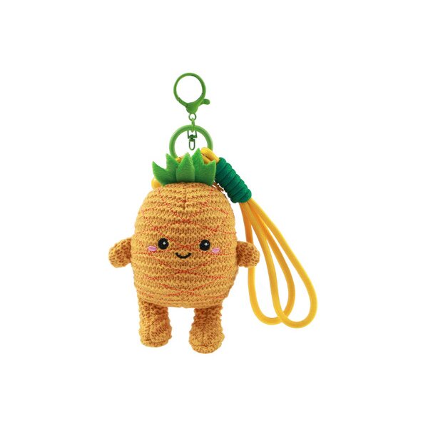 I-TOTAL Schl&uuml;sselanh&auml;nger geh&auml;kelt XL3455H Poppy Pineapple