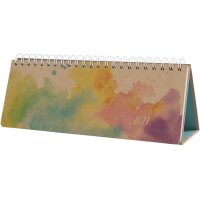 JOLIE Calendrier de table Pure 2027 7J901 1S/2P rainbow...
