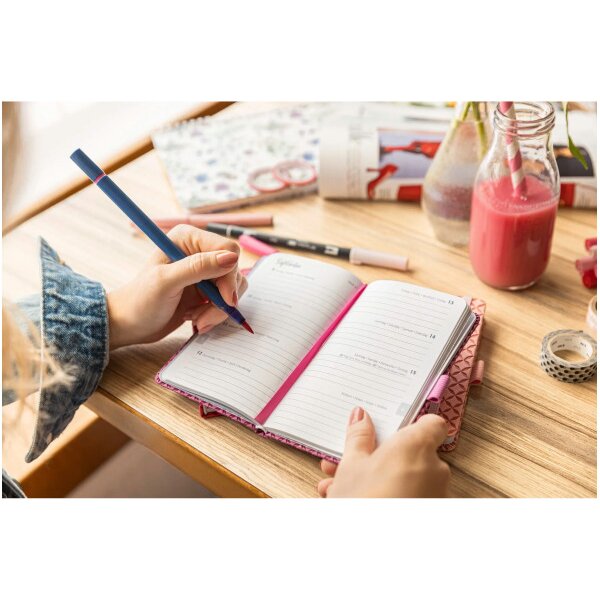 JOLIE Agenda Flair 2027 7J137 1W/2S petal pink ML A5