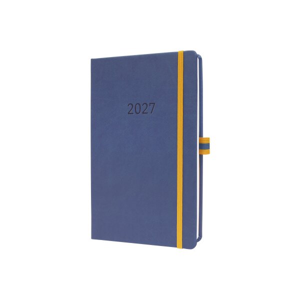 CONCEPTUM Cal. semainier Linescape 2027 L2706 1S/2P bleu 14.8x21.3cm