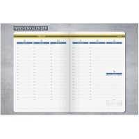 CONCEPTUM Cal. semainier Linescape 2027 L2706 1S/2P bleu...