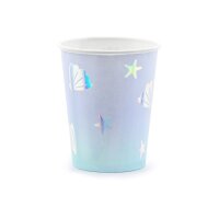 PARTYDECO Gobelets 220ml KPP55-EU1 Narval 6 pièces