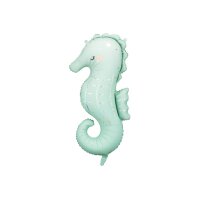 PARTYDECO Ballon en plastique 47x98cm FB251 Hippocampes
