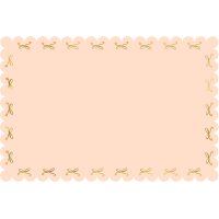 PARTYDECO Nappe 180x120cm OBP4 Noeuds rose