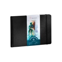 HAHNEMÜHLE Livre daquarelle A5 quer 10625353 Cotton,...