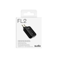 SUDIO Bluetooth Audio Transmitter FL2BLK FL2, Black