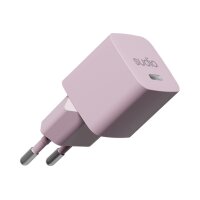 SUDIO USB-C GaN Wall Charger 25W P1EUPNK P1 EU, Pink