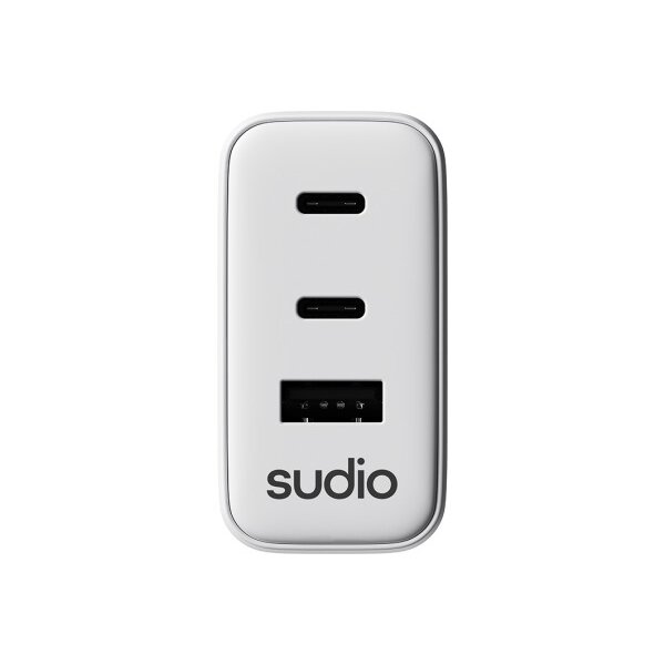 SUDIO USB-C Gan Wall Charger 65W P3EUWHT P3 EU, White