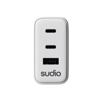 SUDIO USB-C Gan Wall Charger 65W P3EUWHT P3 EU, White