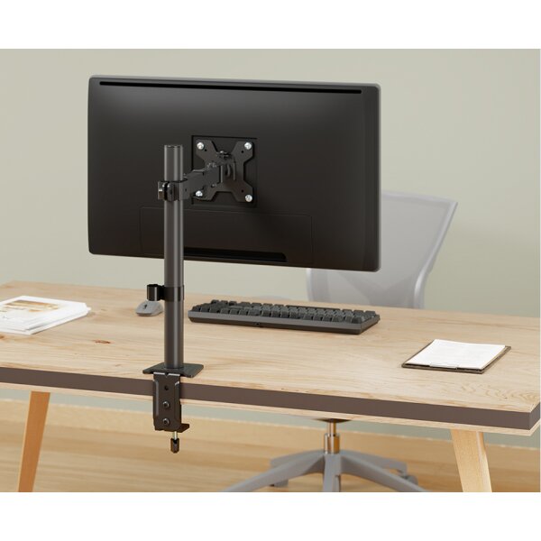 LogiLink Monitorhalterung, Arml&auml;nge: 202 mm, schwarz