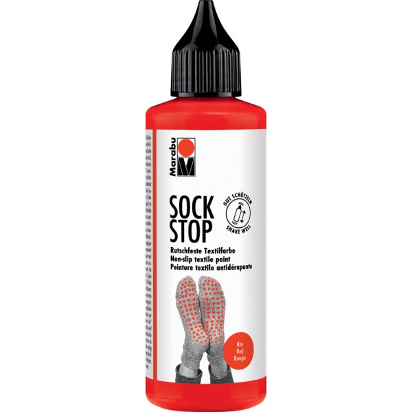 Marabu Peinture pour textile antid&eacute;rapante Sock Stop, 90 ml
