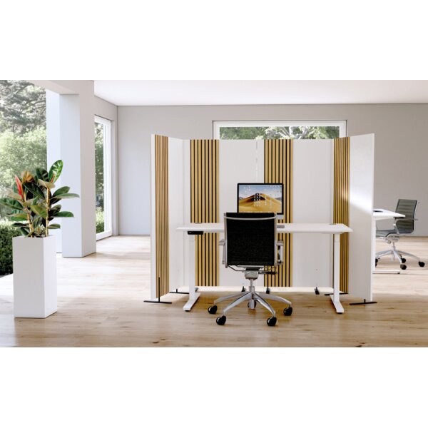 kerkmann Cloison Oxford, (L)800 x (H)1.650 mm, blanc