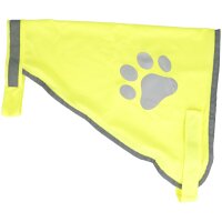 FIRST AID ONLY Hunde-Warnweste mit Pfoten-Print, gelb, L