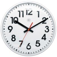 NEXTIME Horloge murale à quartz NXT, diamètre: 260 mm, noir