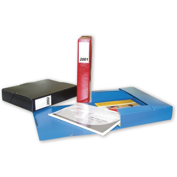 EROLA Sammelbox mit Gummizug A4 116 rot