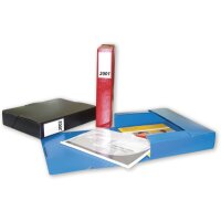 EROLA Sammelbox mit Gummizug A4 116 rot