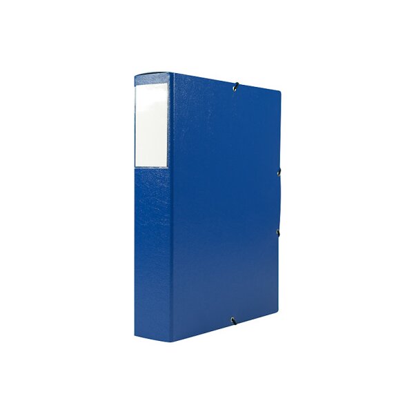 EROLA Sammelbox mit Gummizug A4 116 blau