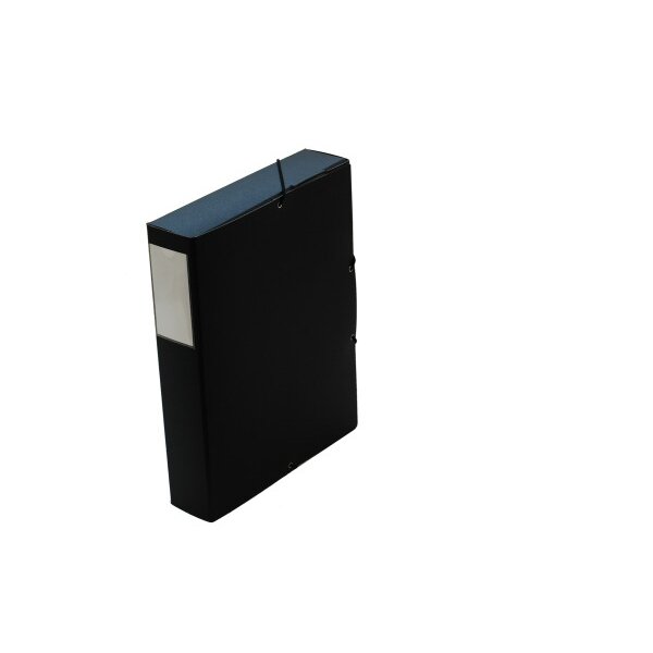 EROLA Sammelbox mit Gummizug A4 116 schwarz