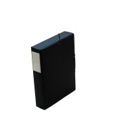 EROLA Sammelbox mit Gummizug A4 116 schwarz