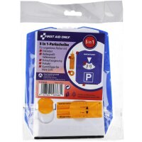 FIRST AID ONLY 5-in-1 Multifunktions-Parkscheibe, blau