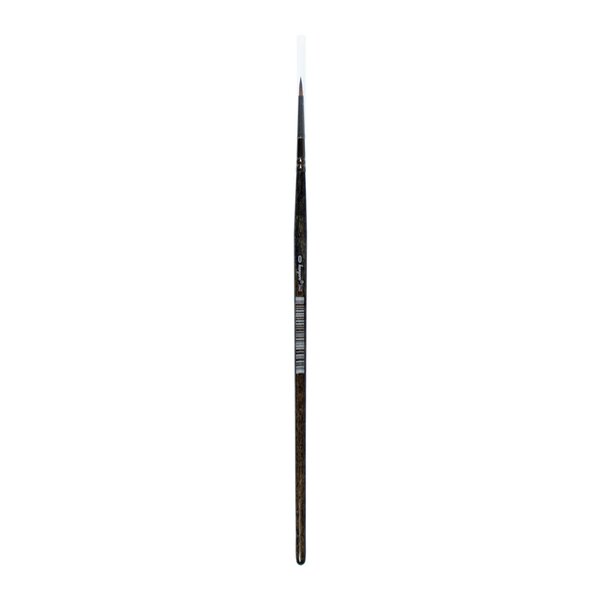 kangaro Haarpinsel 340, rund, Gr. 8, schwarz lackiert