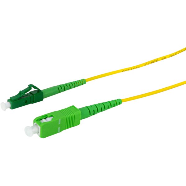 LogiLink LWL Patchkabel, SC-Stecker - LC-Stecker, OS2, 50 m