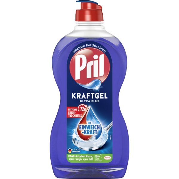 Pril Liquide vaisselle KRAFT GEL ULTRA PLUS, flacon 450 ml