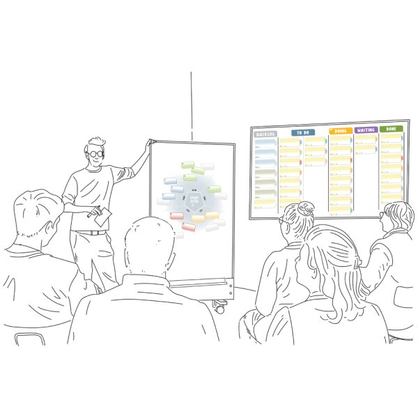 magnetoplan Organisations-Set Sprintbox, 255-teilig