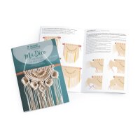 GRAINE CREATIVE Makramee Kit Bohème Shell GC-791062 accessoires incl.