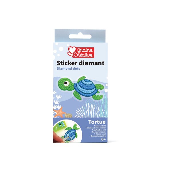 GRAINE CREATIVE Diamond Sticker GC-750277 Tortue
