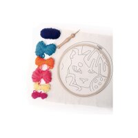 GRAINE CREATIVE Punch Needle Kit 25cm GC-420326 Panther
