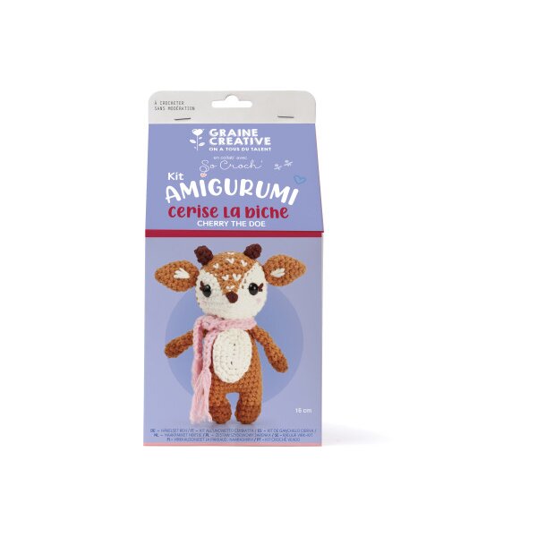 GRAINE CREATIVE Amigurumi Kit GC-420220 Chevreuil
