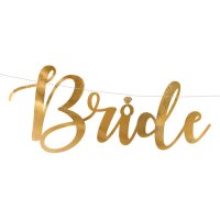PARTYDECO Guirlande 80x19cm GRL85-019M Bride to be,...