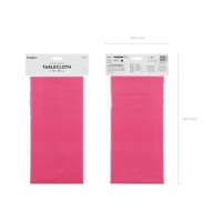 PARTYDECO Tischdecke 137x183cm OBS6-006 pink