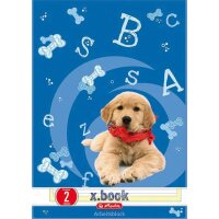 herlitz Arbeitsblock x.book, DIN A4, Lineatur 1