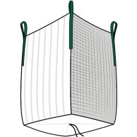 dm-folien Big Bag STANDARD CLASSIC Holz mit Sternboden