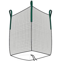 dm-folien Big Bag PREMIUM Holz, 1.000 x 1.000 mm, schwarz