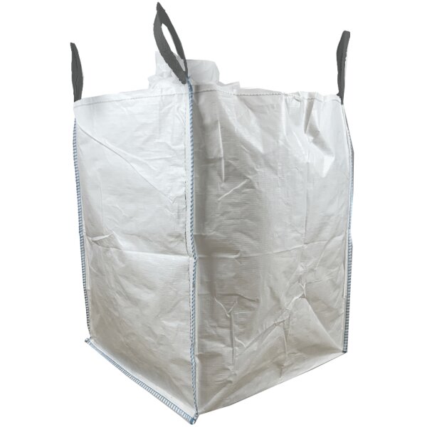 dm-folien Big Bag mit Schürze & Auslauf, 900 x 900 mm, weiss