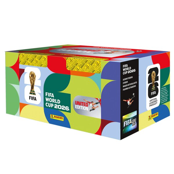 PANINI Official FIFA World Cup 26™ United Edition sticker collection - Boîte de 100