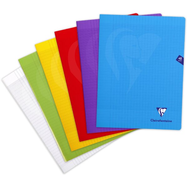 Clairefontaine Cahier piqûre Mimesys, 240 x 320 mm, rouge
