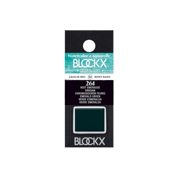BLOCKX Couleurs aquarelle 1.5ml 41261BXC vert doxyde de chrome