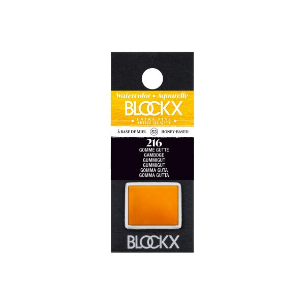 BLOCKX Couleurs aquarelle 1.5ml 41216BXC gomme-gutta