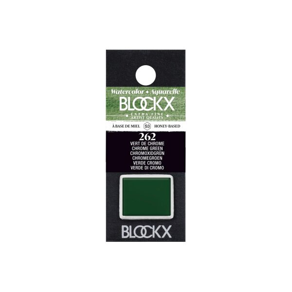 BLOCKX Couleurs aquarelle 1.5ml 41262BXC vert doxyde de chrome