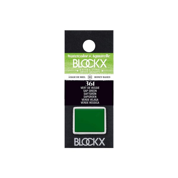 BLOCKX Aquarellfarbe 1.5ml 41361BXC saftgr&uuml;n