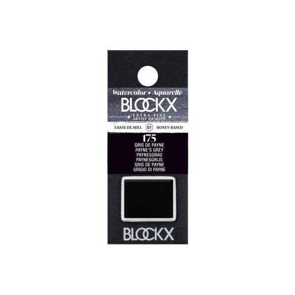 BLOCKX Couleurs aquarelle 1.5ml 41175BXC gris de Payne