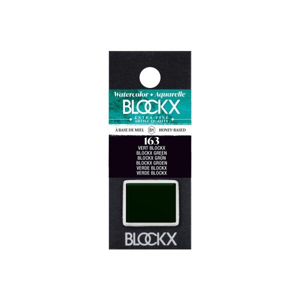 BLOCKX Couleurs aquarelle 1.5ml 41163BXC Blockx vert
