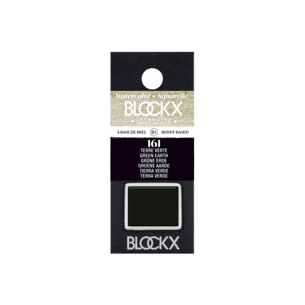 BLOCKX Couleurs aquarelle 1.5ml 41161BXC terre verte