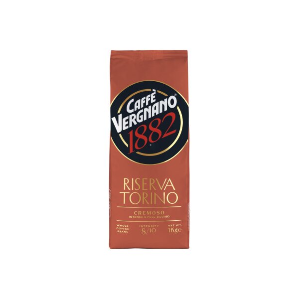 VERGNANO Riserva Torino Cremoso 1kg 2743301 Bohnenkaffee